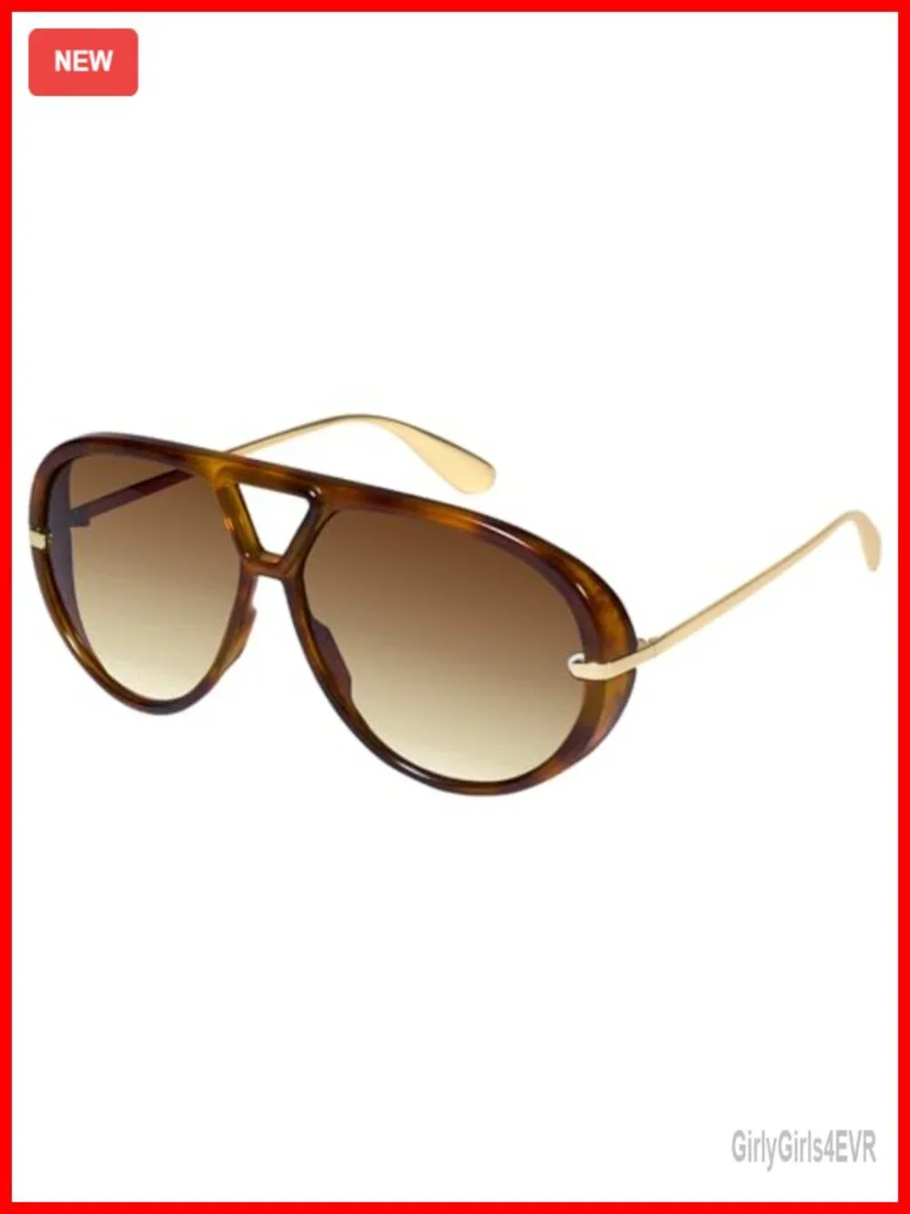 Oversized Aviator Sunglasses for Women Retro UV400 Protection